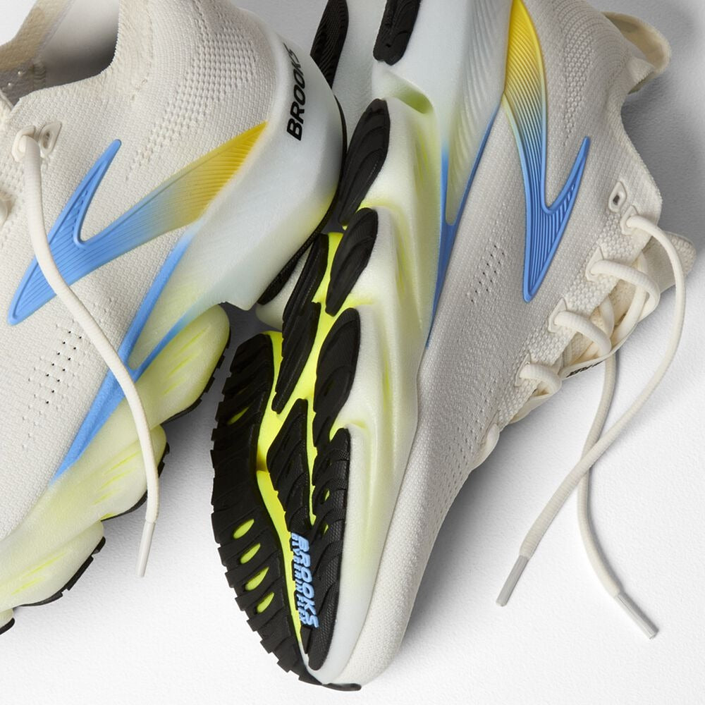 Men's Glycerin Flex - White/Cyber Yellow/Nightlife