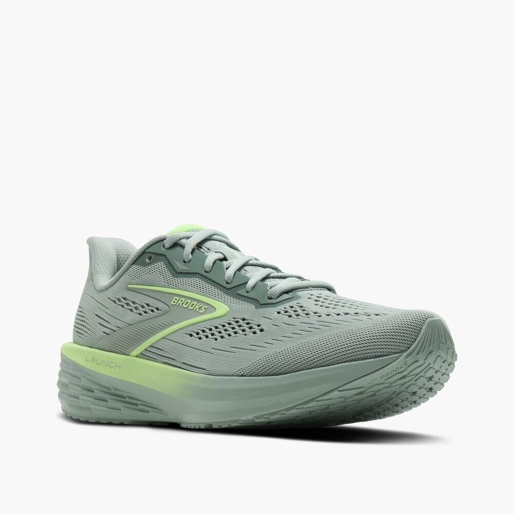 Men's Launch 12 - Gray Mist/Green