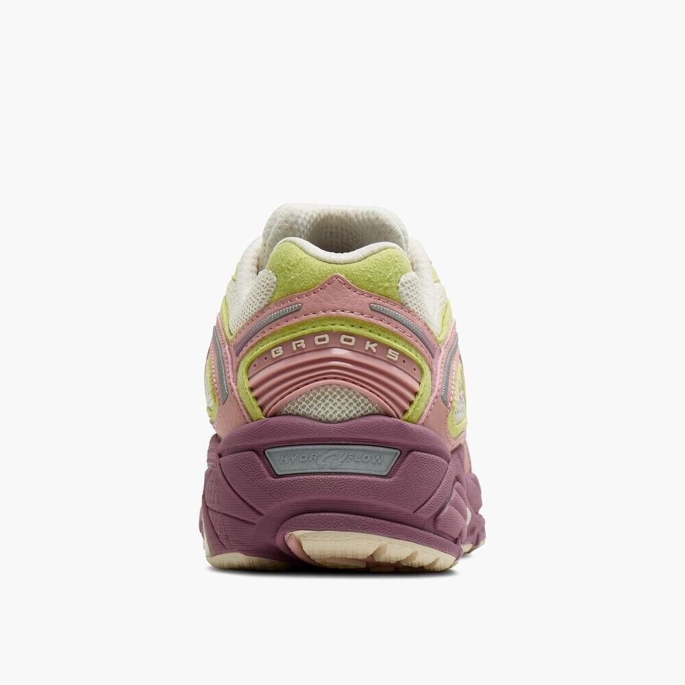 Men's Adrenaline GTS 4 - Vanilla Ice/Pale Mauve/Lime