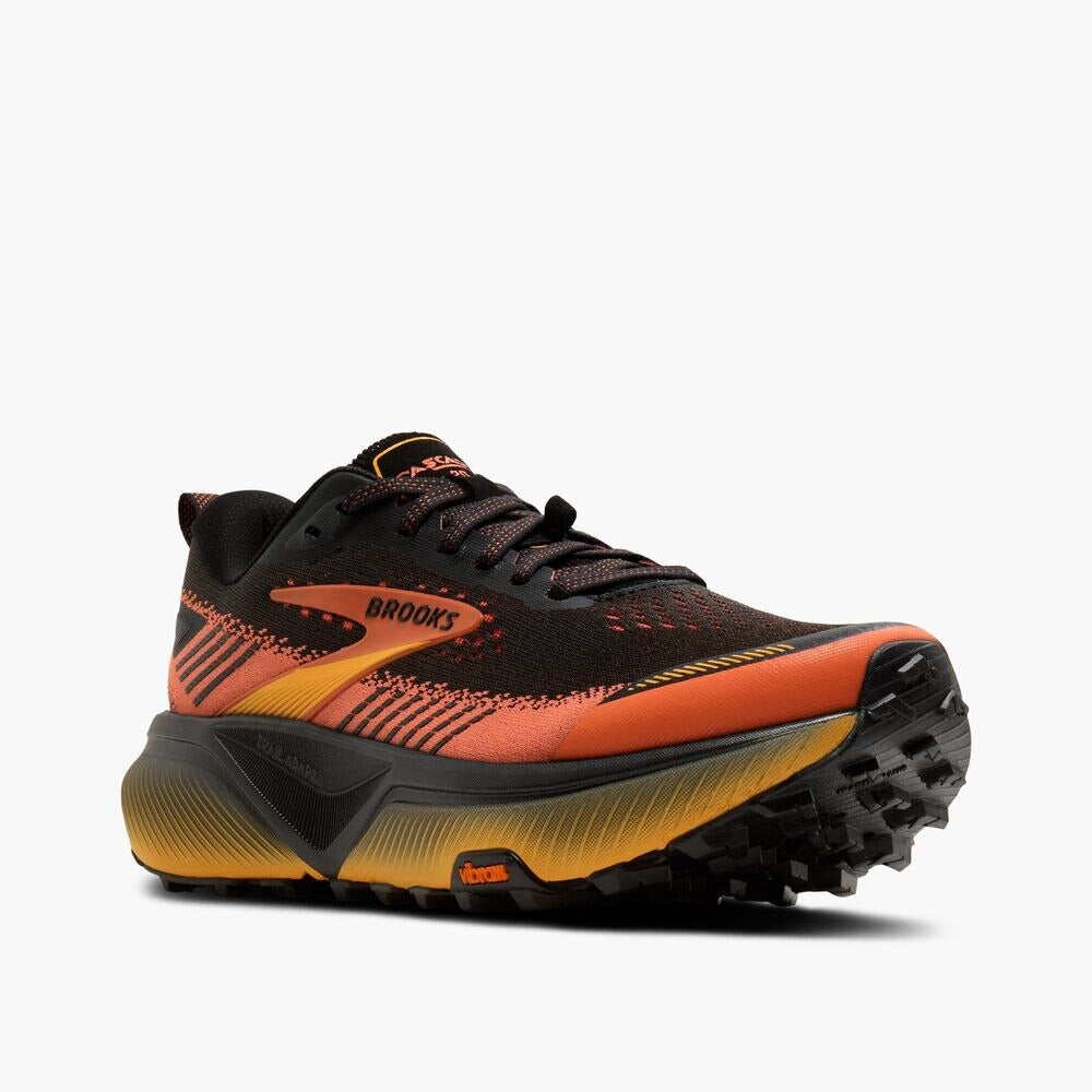 Men's Cascadia 20 - Black/Tigerlily/Orange
