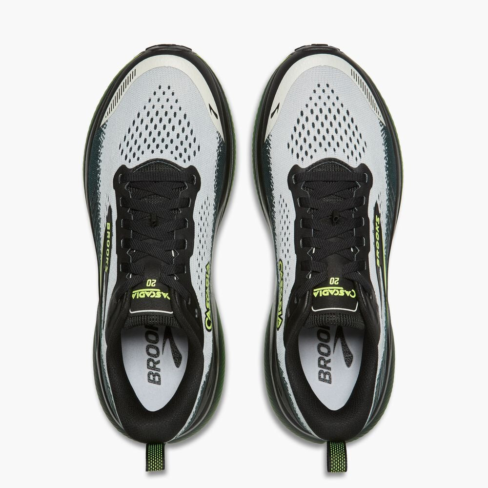 Men's Cascadia 20 - Grey/Black/Nightlife