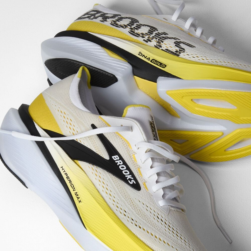 Men's Hyperion Max 4 - White/Cyber Yellow/Black