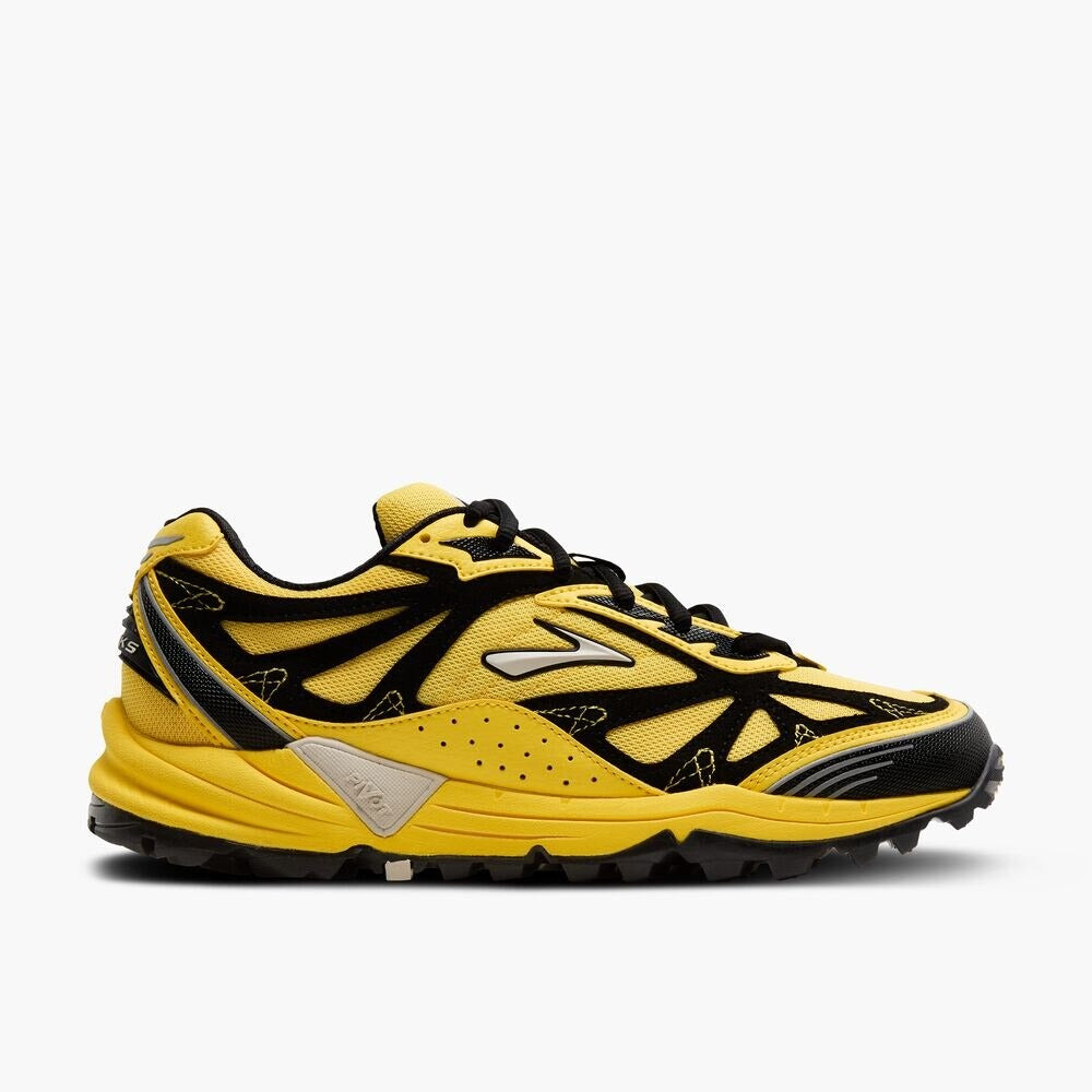 Men's Cascadia 1 - Yellow/Black/Moonbeam