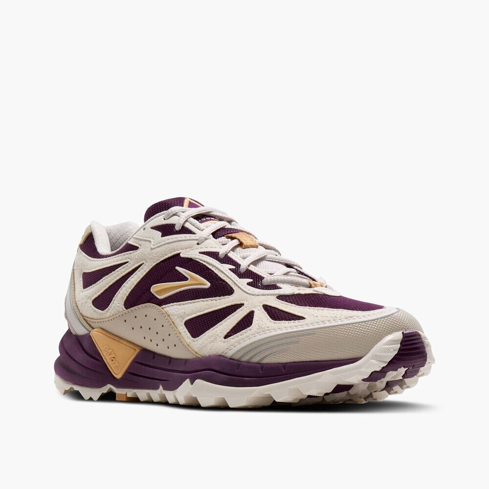 Men's Cascadia 1 - Beet/Moonbeam/Gray
