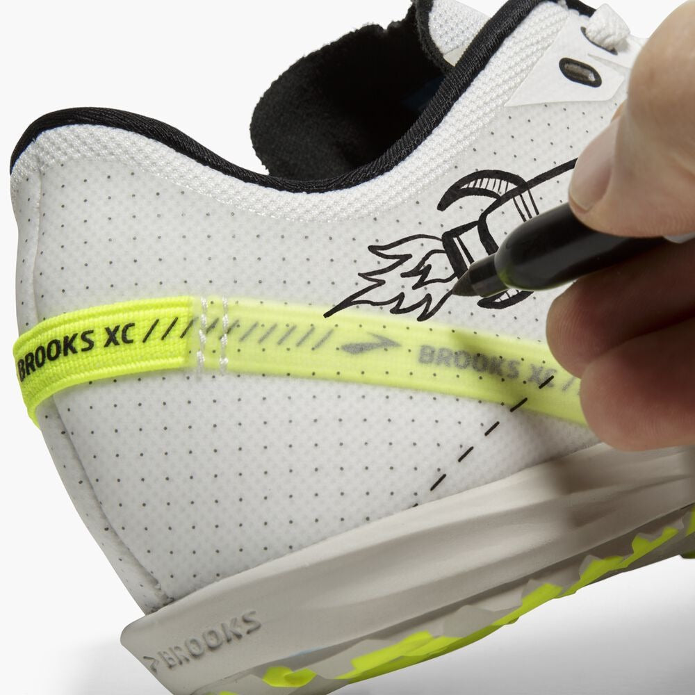 Men's Draft XC Spikeless - White/Black/Nightlife