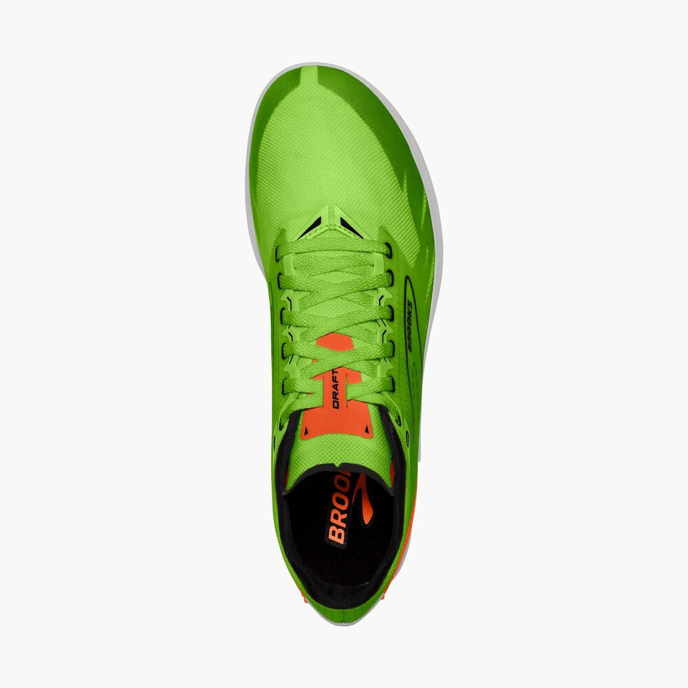 Men's Draft XC Spikeless - Green Gecko/Red Orange/White