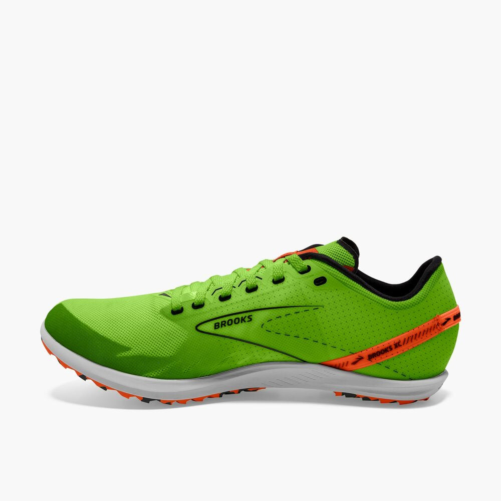 Men's Draft XC Spikeless - Green Gecko/Red Orange/White