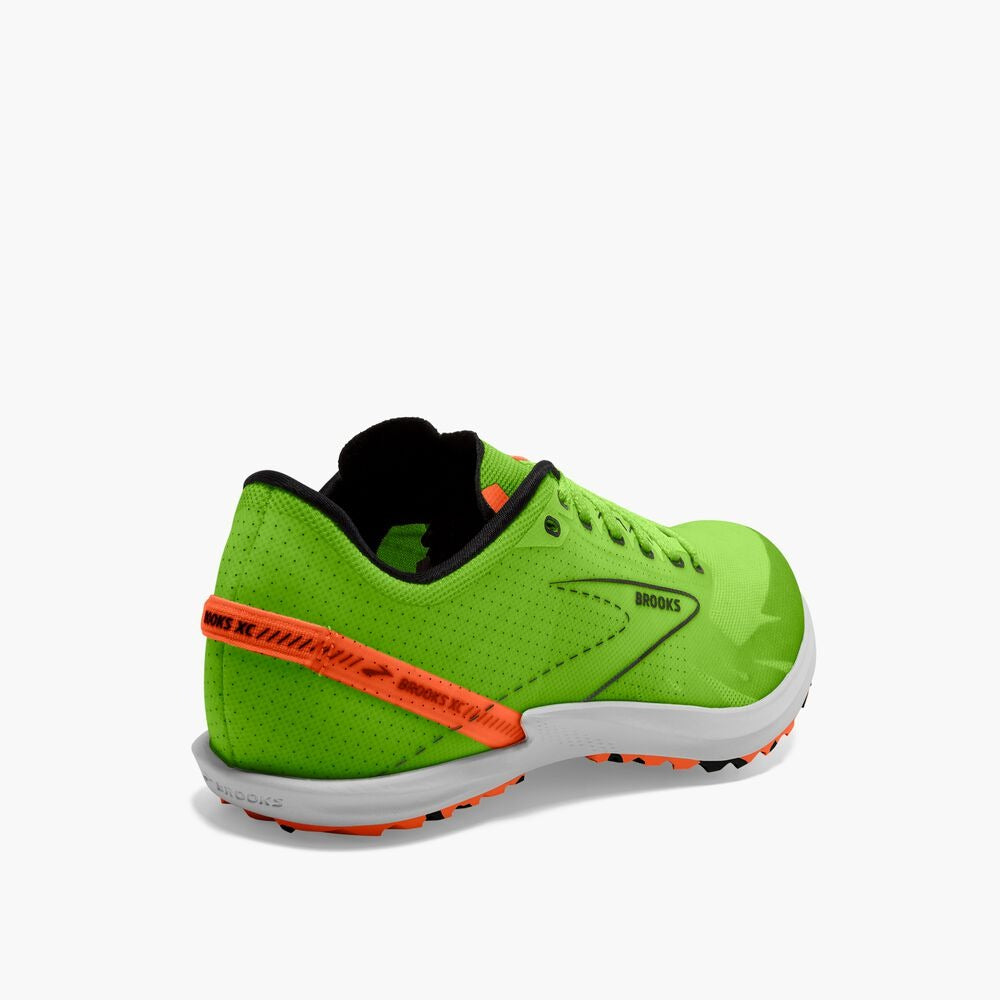 Women's Draft XC Spikeless - Green Gecko/Red Orange/White