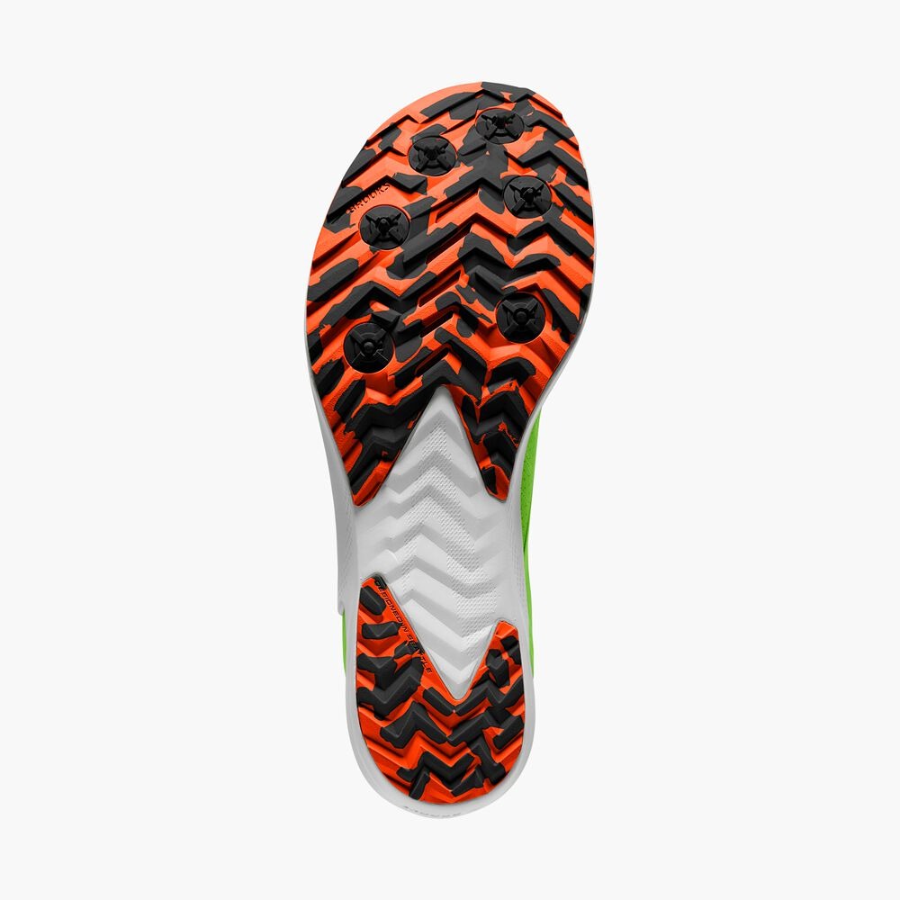 Women's Draft XC Spikeless - Green Gecko/Red Orange/White