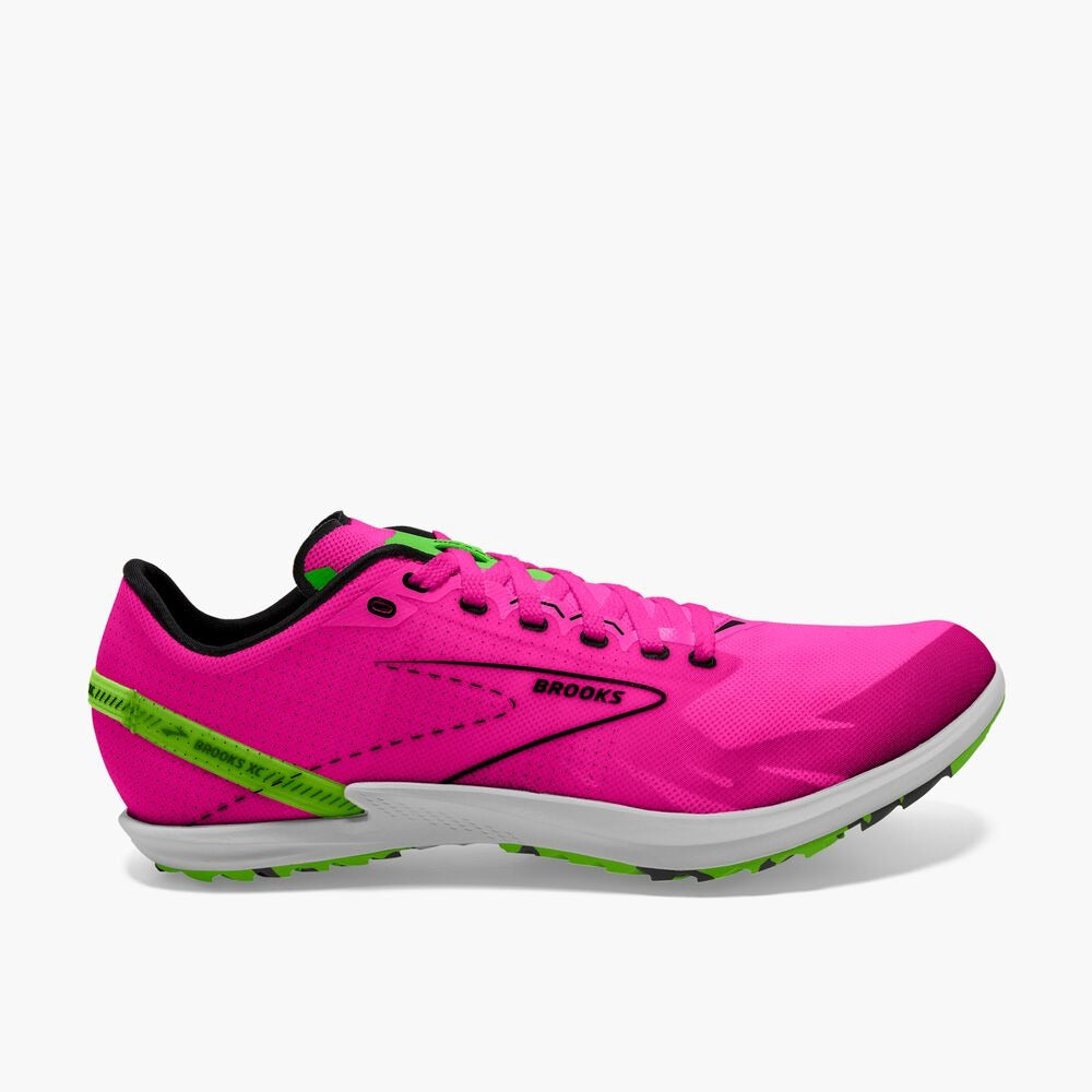 Men's Draft XC Spikeless - Pink Glo/Green/Black