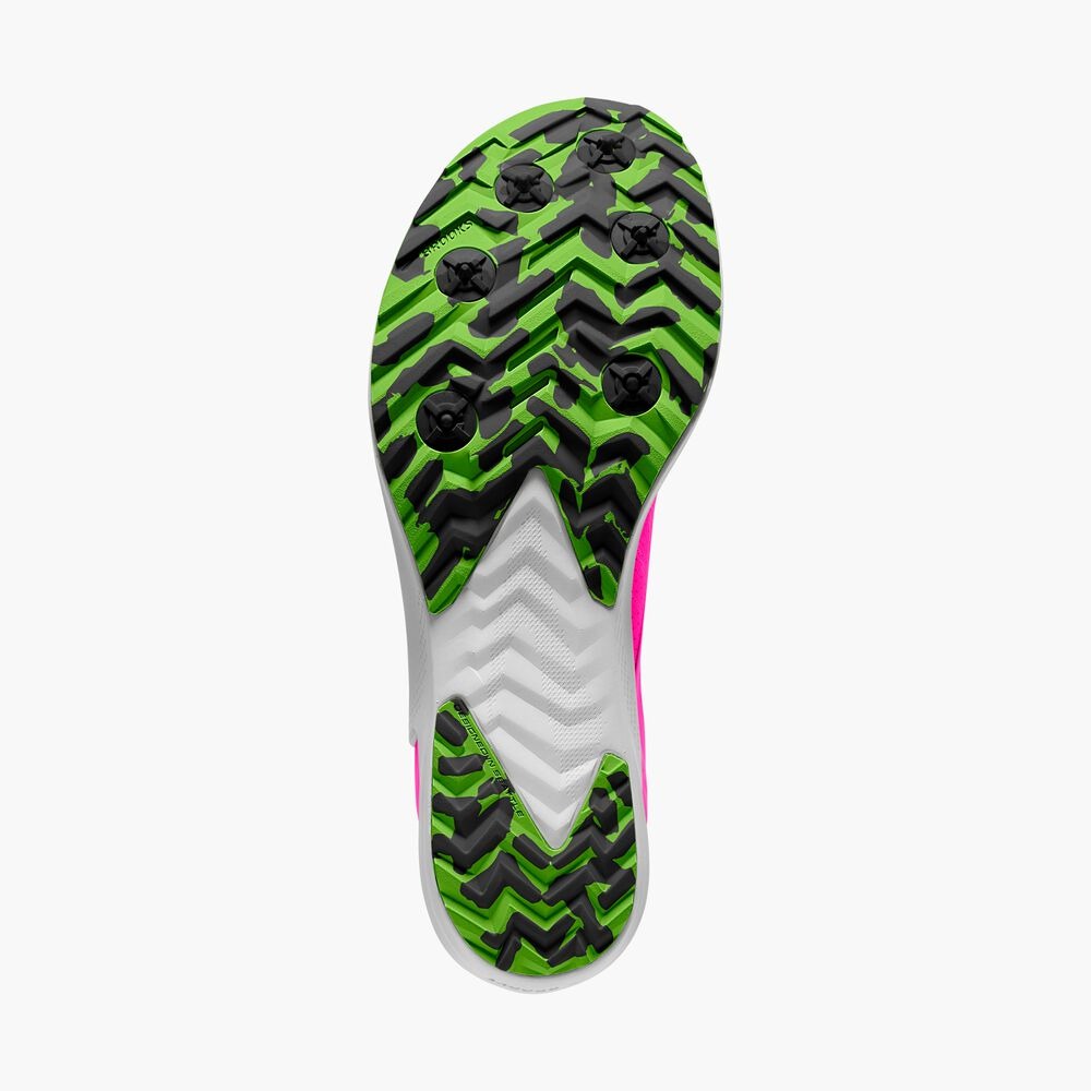 Women's Draft XC Spikeless - Pink Glo/Green/Black