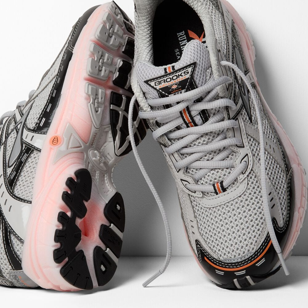 Men's Adrenaline GTS 10 - Quiet Grey/Black/CoralRose
