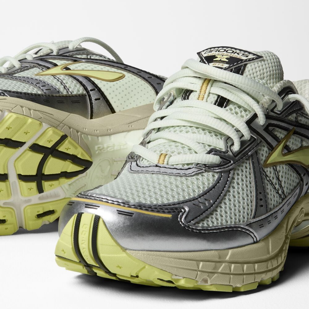 Women's Adrenaline GTS 10 - Canary Green/Stone/Sunny Lime