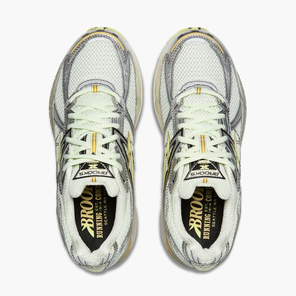 Men's Adrenaline GTS 10 - Canary Green/Stone/Sunny Lime