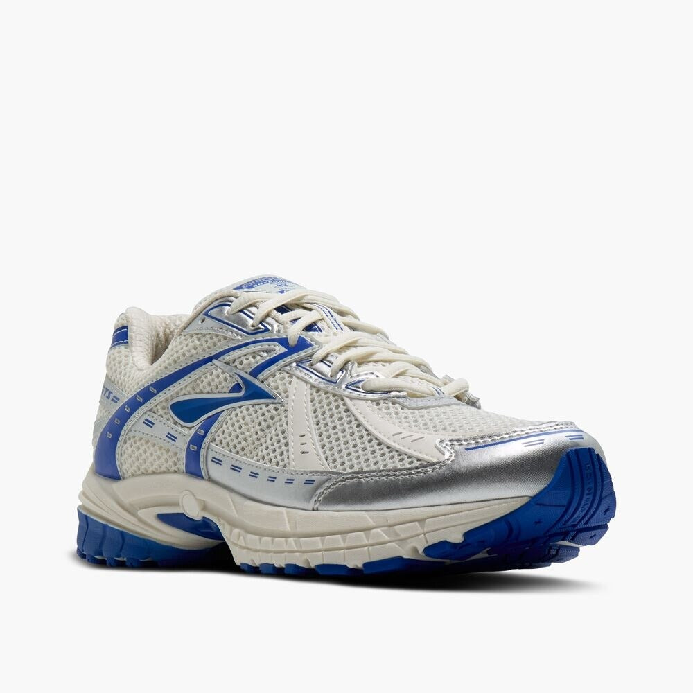 Men's Adrenaline GTS 10 - Coconut Milk/BlueLolite/Silver