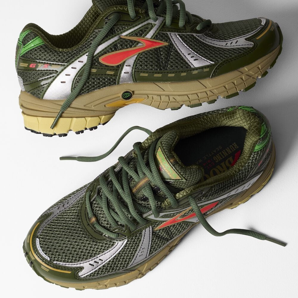 Women's Adrenaline GTS 10 - Bronze Green/Raffia/Coral