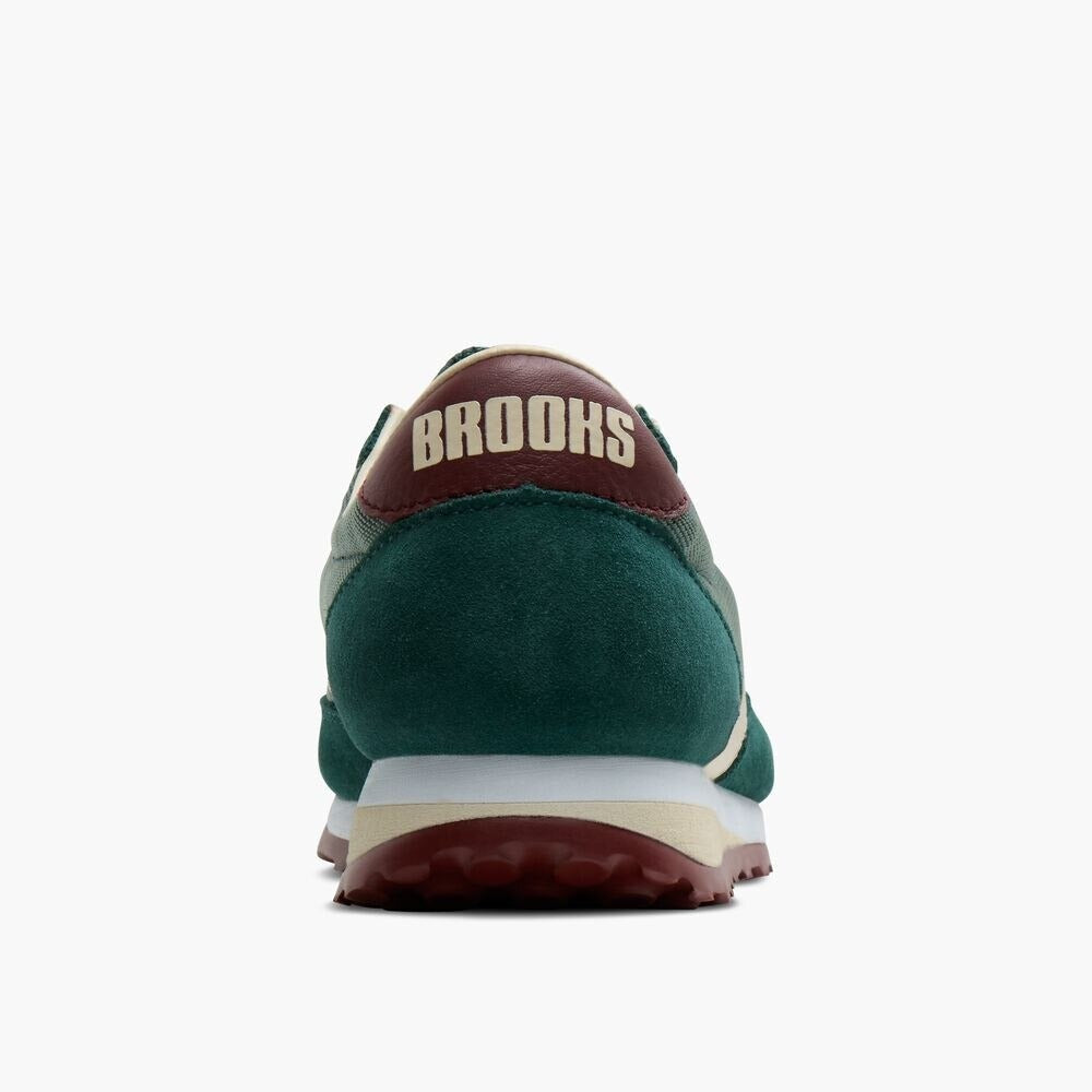 Men's Brooks Vanguard - Mallard Green/Bone White/Port