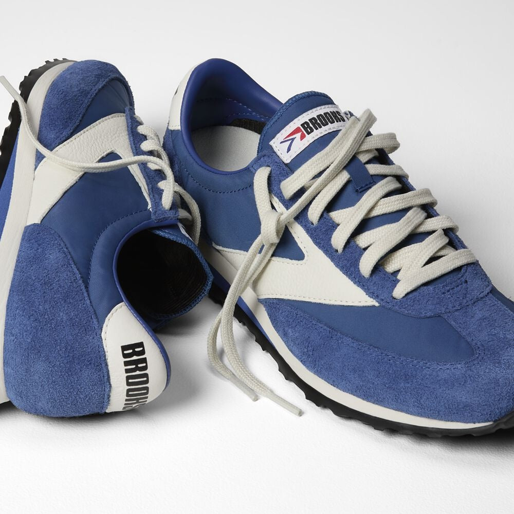 Men's Brooks Vanguard - Deja Vu Blue/White Onyx/Black