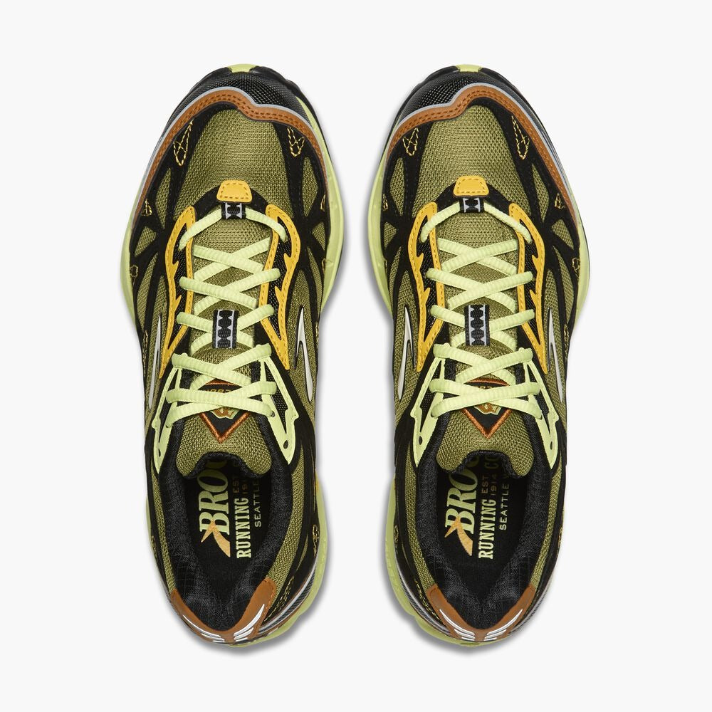 Men's Cascadia 1 - Peat Moss/Daiquiri Green/Black