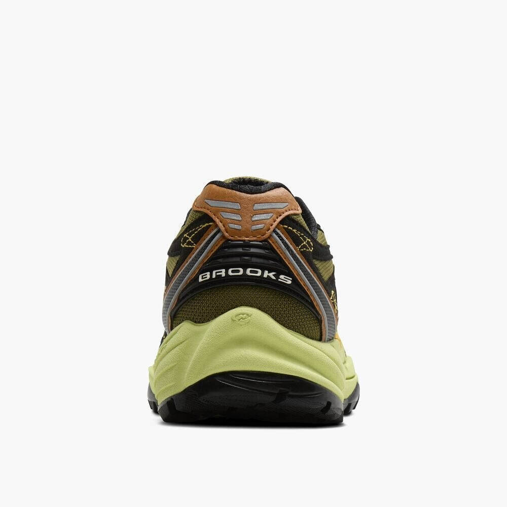 Women's Cascadia 1 - Peat Moss/Daiquiri Green/Black