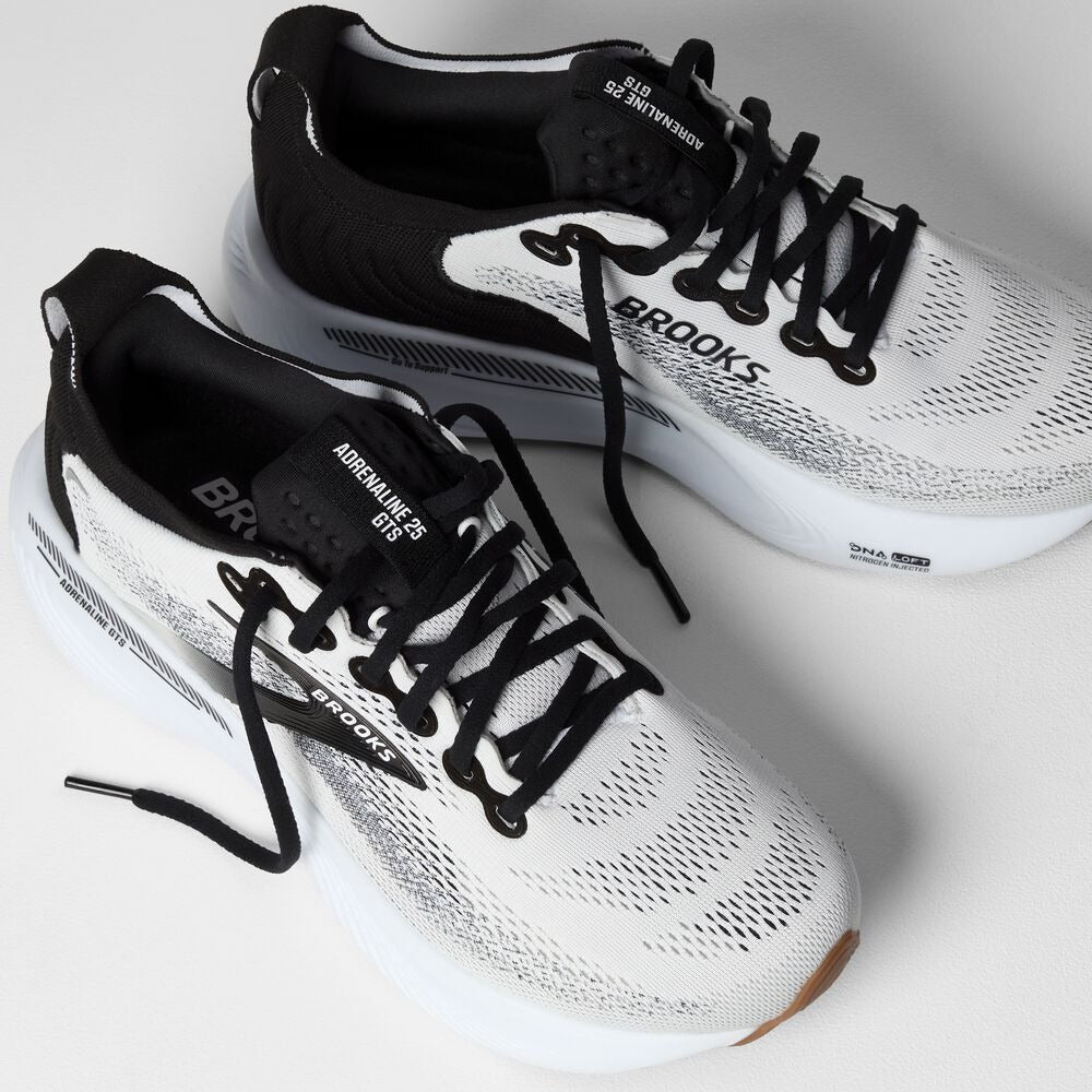 Women's Adrenaline GTS 25 - White/Black/White