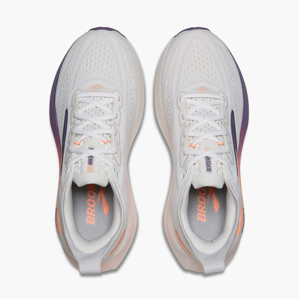 Women's Glycerin 23 - White/Mulled Grape/Clear