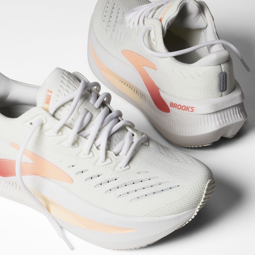 Women's Glycerin Max 2 - White/Coral/Peach