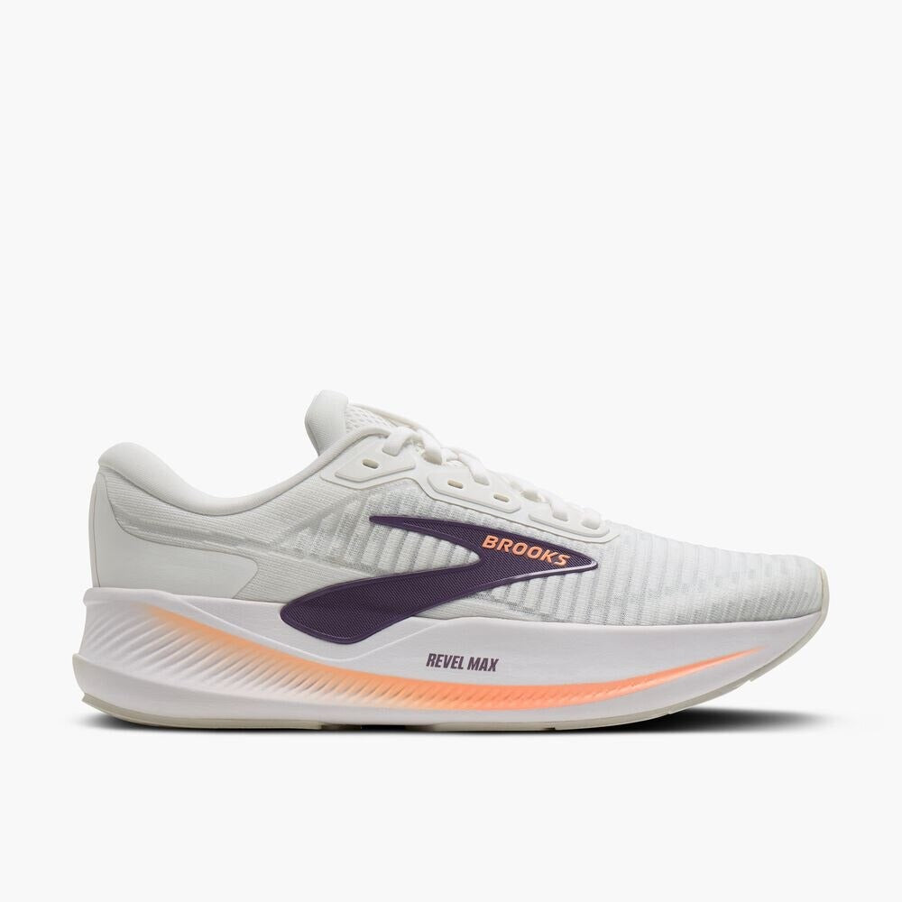 Women's Revel Max - BrightWhite/MulledGrape/Peach