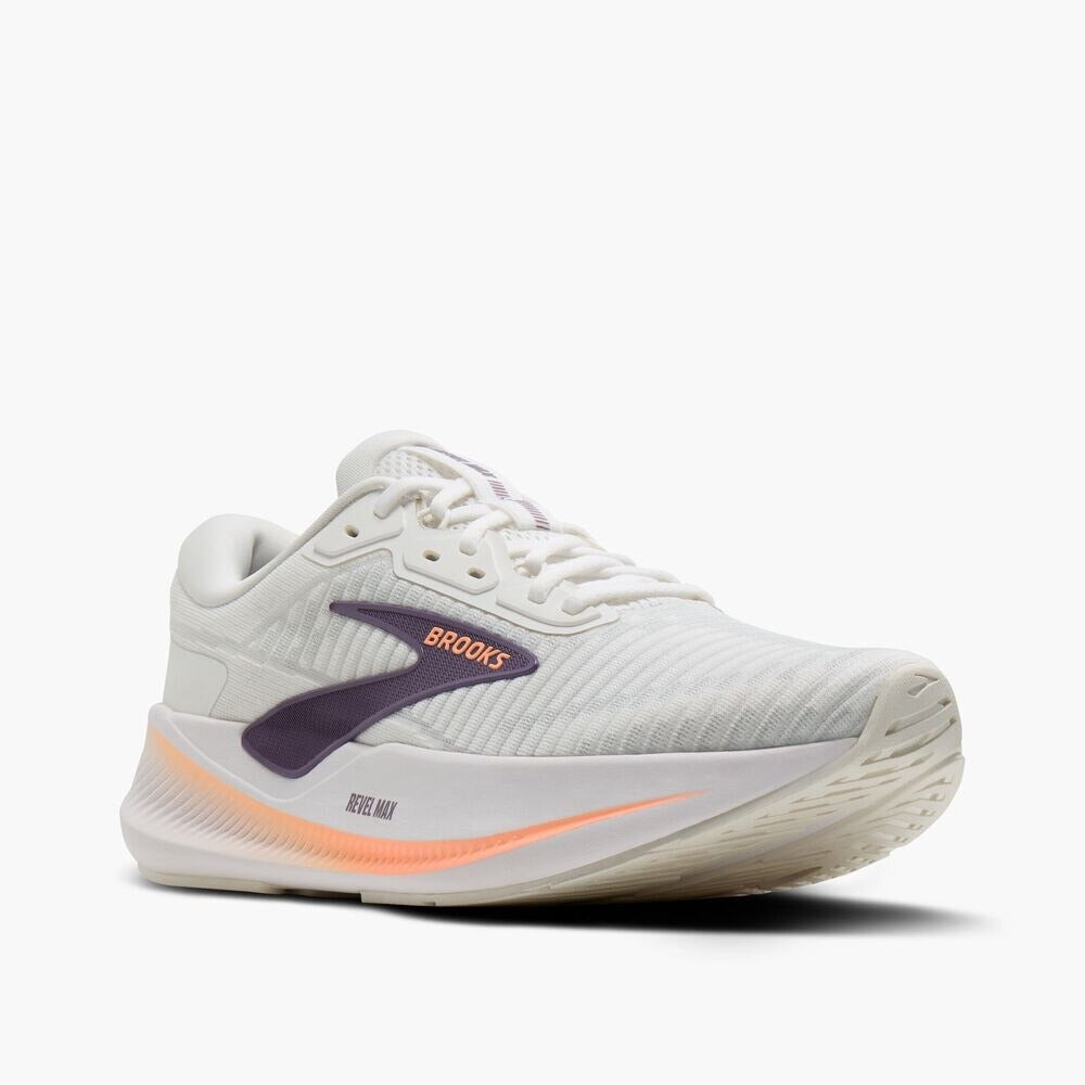 Women's Revel Max - BrightWhite/MulledGrape/Peach