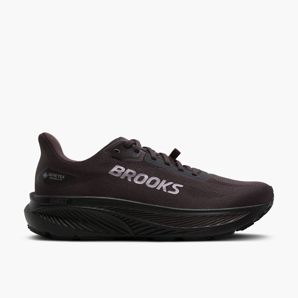 Women's Ghost 18 GTX - Raisin/Black/Metallic