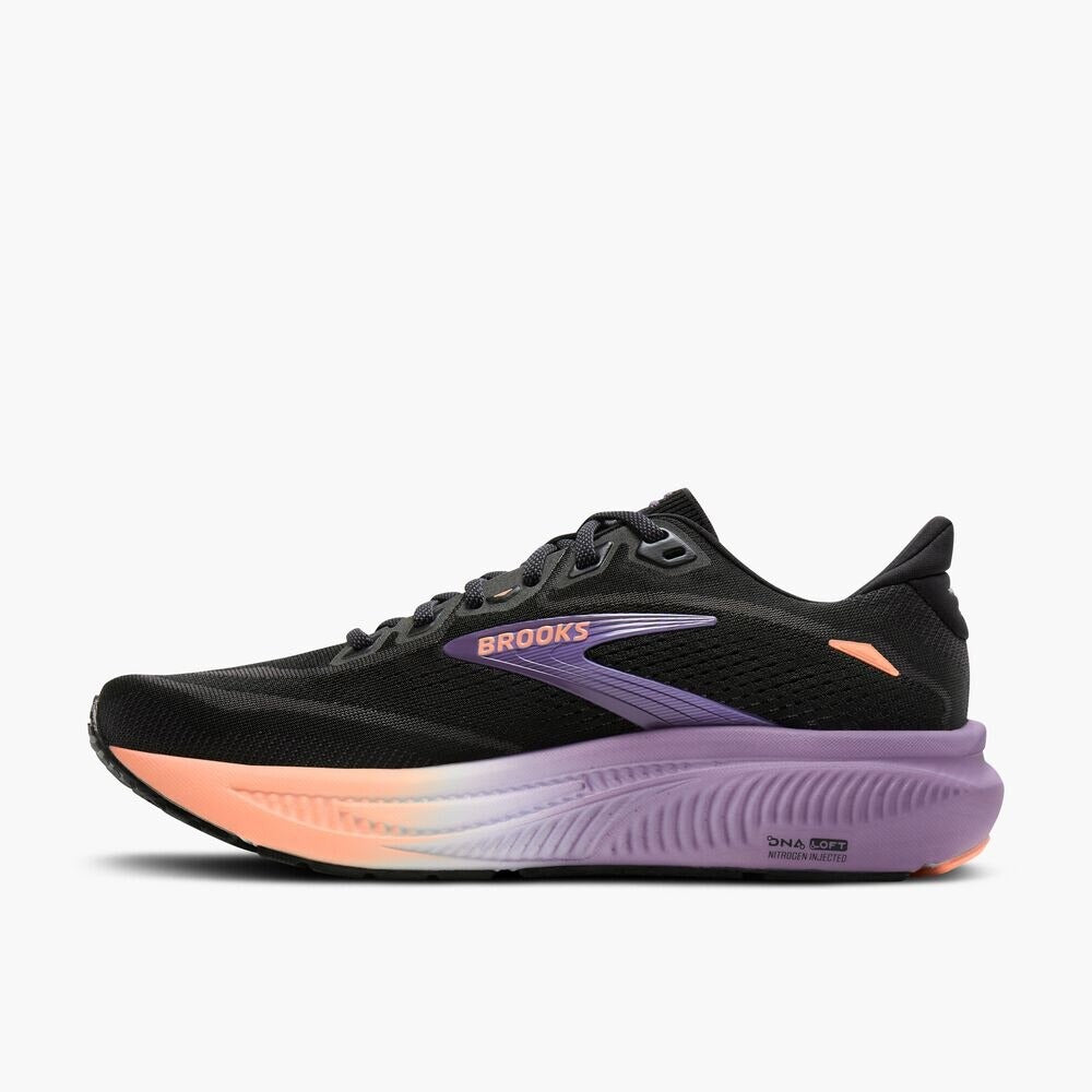Women's Ghost 18 - Black/Mulled Grape/Peach