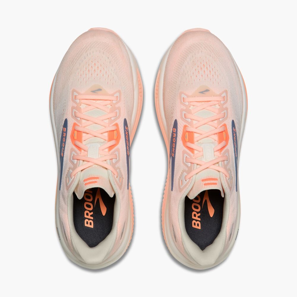 Women's Ghost 18 - Star White/Cyber Peach/Grey